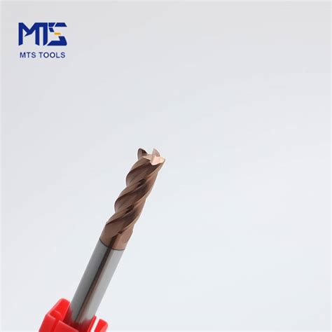 China 2021 China New Design Ball Nose End Mill 55 HRC Carbide 4 Flute