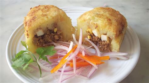 How To Make Papa Rellena Step By Step Receita Receitas Peruanas