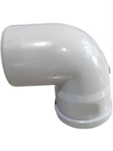 PVC 90 Degree 110mm SWR Elbow For Plumbing Pipe At Rs 100 Piece In