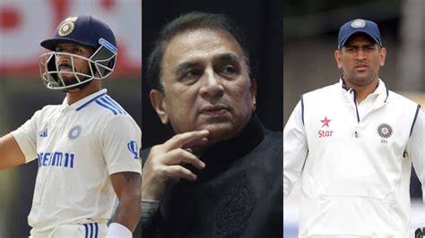 Ind V Eng 2024 ‘next Ms Dhoni In Making Sunil Gavaskar Praises Dhruv