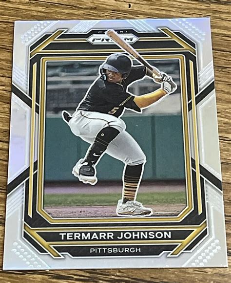 2023 Panini Prizm Silver Prizm 126 Termarr Johnson RC For Sale