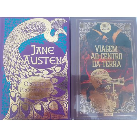 Livros Jane Austen Julio Verne Capa Dura Novos Luxo Shopee Brasil