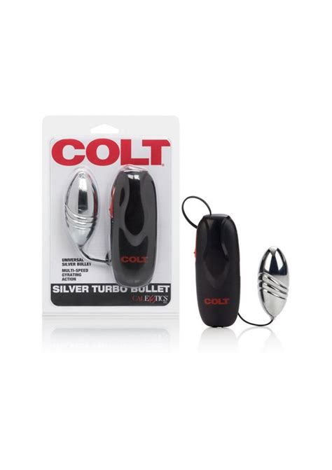 Colt Turbo Bullet Silver Sexleksaker Outlet