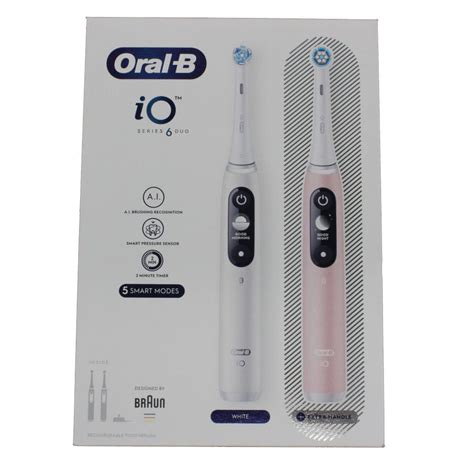 Szczoteczka Elektryczna Oral B Io Duopack White Pink Bielsko Bia A