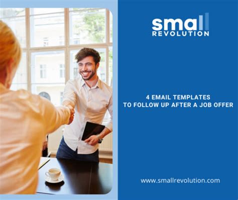 4 Email Templates to Follow Up After a Job Offer