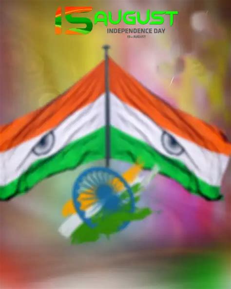 15 August Two Indian Flag Editing Background HD CBEditz