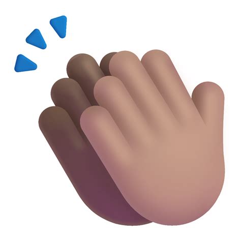 Clapping Hands 3d Medium Icon Fluentui Emoji 3d Iconpack Microsoft