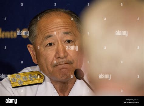 Tokyo Japan Rd May Admiral Katsutoshi Kawano The Head Of