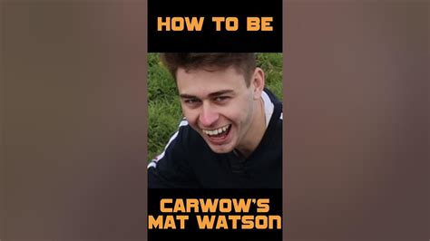 How To Mat Watson From Carwow Youtube