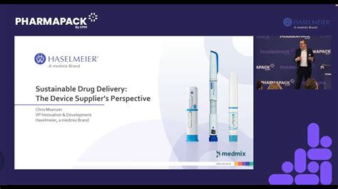 Sustainable Drug Delivery The Device Supplier S Perspective Youtube