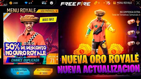 NUEVA LUCK ROYALE De ORO de ABRIL 2024 en FREE FIRE Y CUÁL SERÁ LA