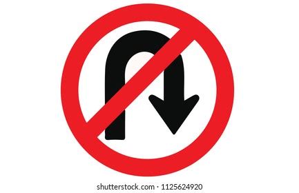 2 342 No U Turn Images Stock Photos Vectors Shutterstock