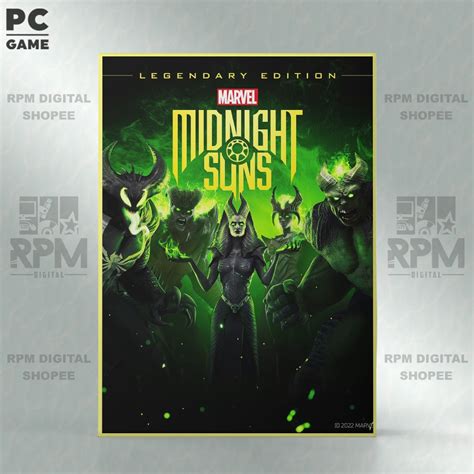 Jual Marvel S Midnight Suns Legendary Edition Pc Original Shopee