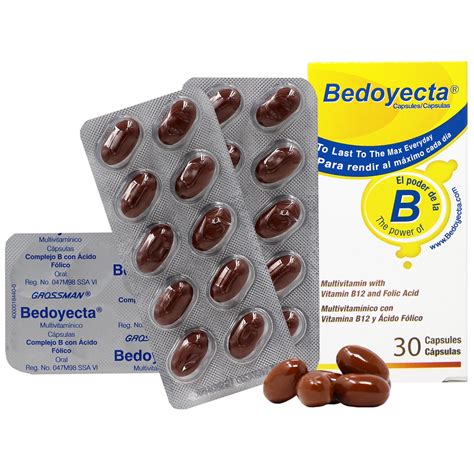 Bedoyecta Multivitamin Supplement With B12 And Folic Acid Capsules For