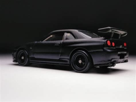 Nissan Skyline Gtr R Hot Wheels Custom Real Rubber Tires Etsy Australia