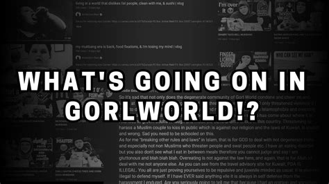 What's Going on in Gorlworld!? - YouTube