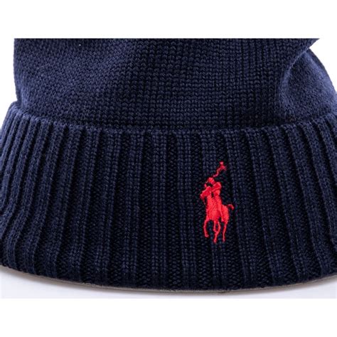 Polo Ralph Lauren Cappello Lana Hunter Navy [donna] Elsa Boutique