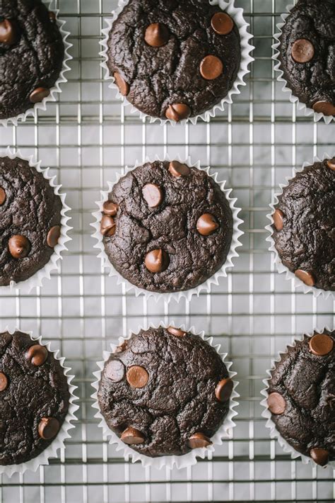 Flourless Black Bean Brownie Muffins Ambitious Kitchen Recipe