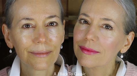 GRWM Makeup Over 50 How I Use Powder Foundation On My Dry Mature Skin
