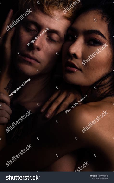Sexual Nude Portrait Caucasian Male Asian Stock Photo Edit Now