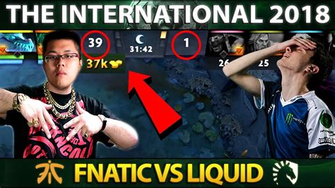 Fnatic Vs Liquid Unbelievable Score Wtf Biggest Stomp In Dota