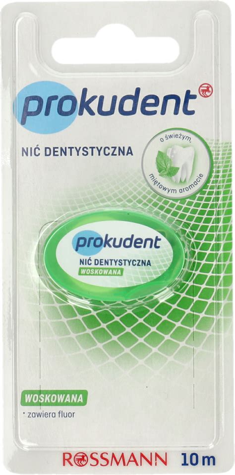 Prokudent Ni Dentystyczna Woskowana D M Z Fluorem Szt