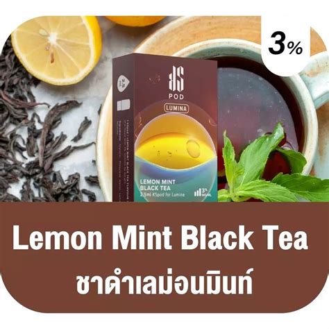 Ks Lumina Pod Lemon Mint Black Tea Relx Thailand Club