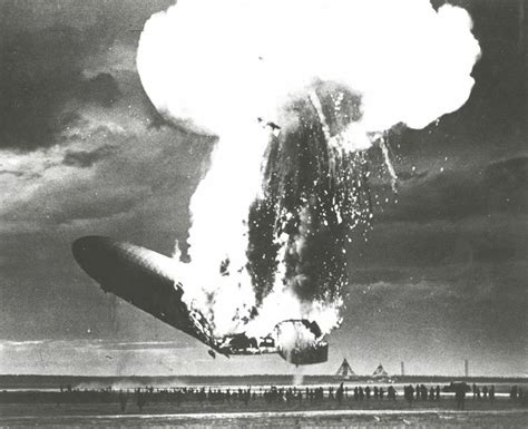 Today In 1937 The German Airship LZ 129 Hindenburg Caught Fire And