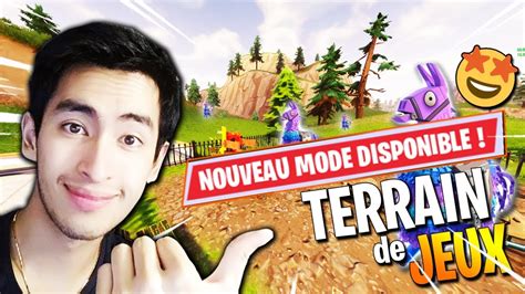 Live Fortnite Le Nouveau Mode Terrain De Jeu Arrive A H Games