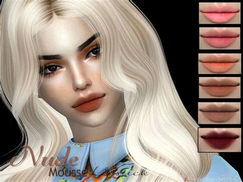 Baarbiie Giirl S Nude Mousse Lipstick Queen Makeup Lipstick Sims