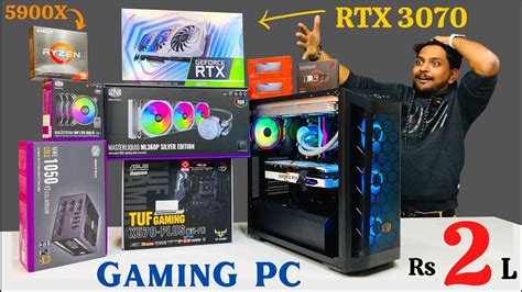 Rs Lakh Gaming Pc Build Rtx Ryzen Sandesh Karnataka