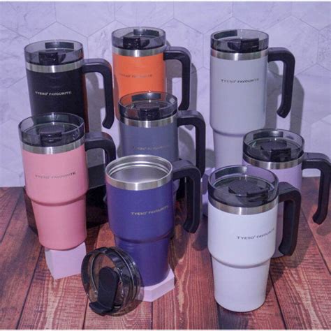 600ML 890ML Tyeso Double Wall Hot Cold Large Capacity Insulated Vacuum Flask Lazada PH