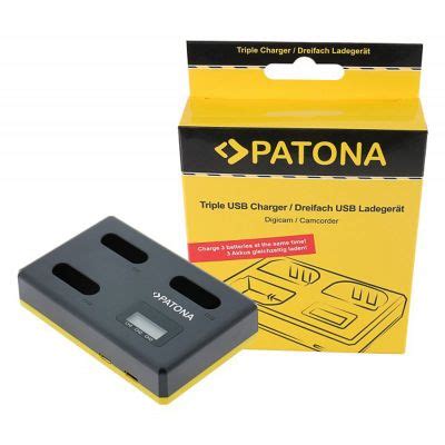 Chargeur Rapide Slots Patona Pour Sony Np Bx