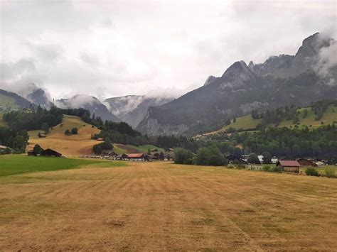 From The Mountains To The Lake Zweisimmen To Spiez By Train