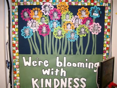 Blooming With Kindness Bulletin Board Kindness Bulletin Board