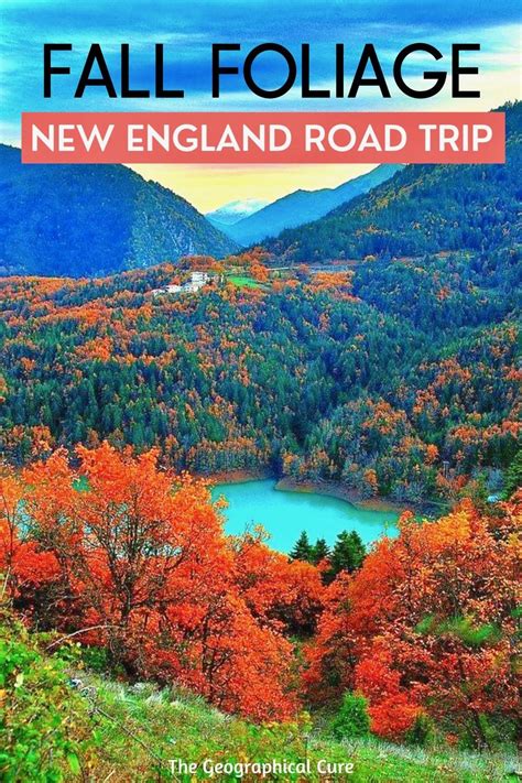 Perfect New England Fall Foliage Road | Fall foliage road trips, Fall ...