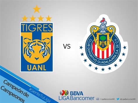 Chivas Vs Tigres Campeón De Campeones 2017 Resultado 0 1