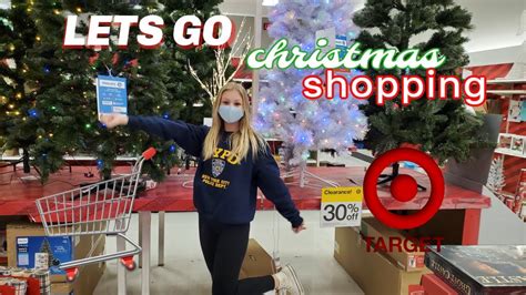 Lets Go Christmas Shopping With Me At Target Haul Youtube