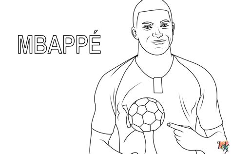 Coloriage Mbappe Imprimer Gratuit T L Charger Maintenant