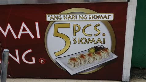 Siomai King experience