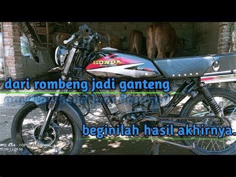 Full Restorasi Honda Gl Max Seris YouTube