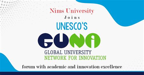 Nims University Joins Unescos Global University Network