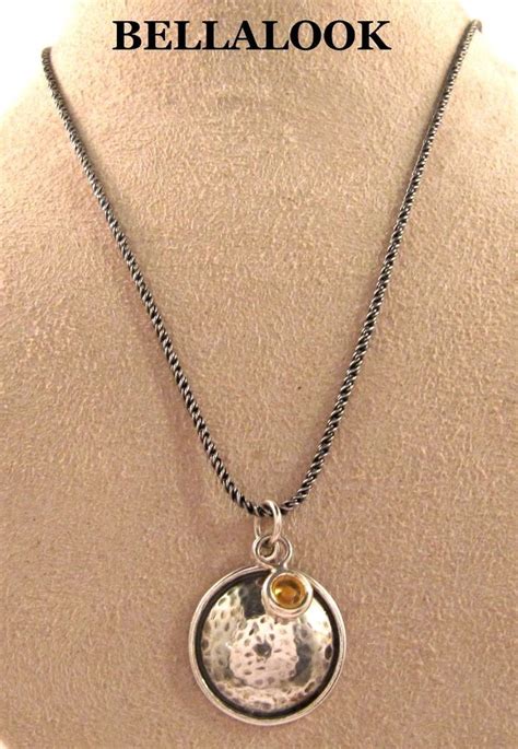 Silpada N Sterling Silver Faith Mustard Seed Pendant Necklace