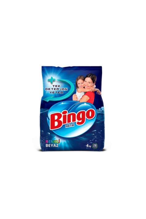 Bingo 2 li Bingo Matik 4 Kg Renkli Beyaz toz deterjan Fiyatı