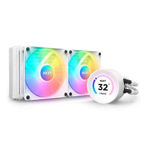 Water Cooler Nzxt Kraken Elite Rgb 240mm Branco Rl Kr24e W1 Martins Atacado