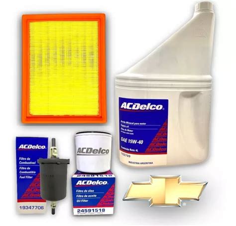 Kit Filtros L Aceite Acdelco W Corsa Agile Classic