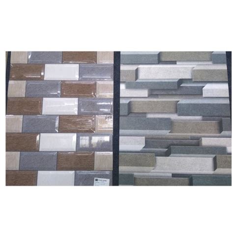 Ceramic Designer Wall Tiles Thickness 6 8 Mm At Rs 35 Sq Ft In