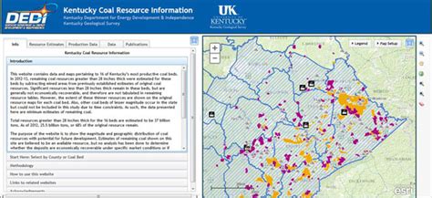 New Kentucky Coal Resource Map And Information Web Site Now Available