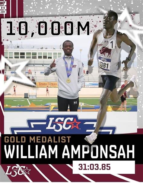 William Amponsah Triumphs With Debut M Gold At Lone Star