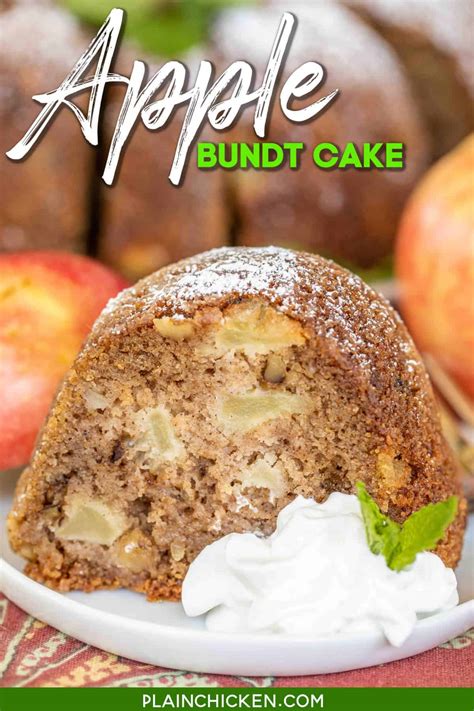 Apple Bundt Cake Plain Chicken